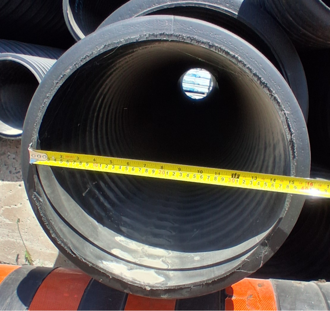 CULVERT 375MM (15") HDPE BOSS 2000