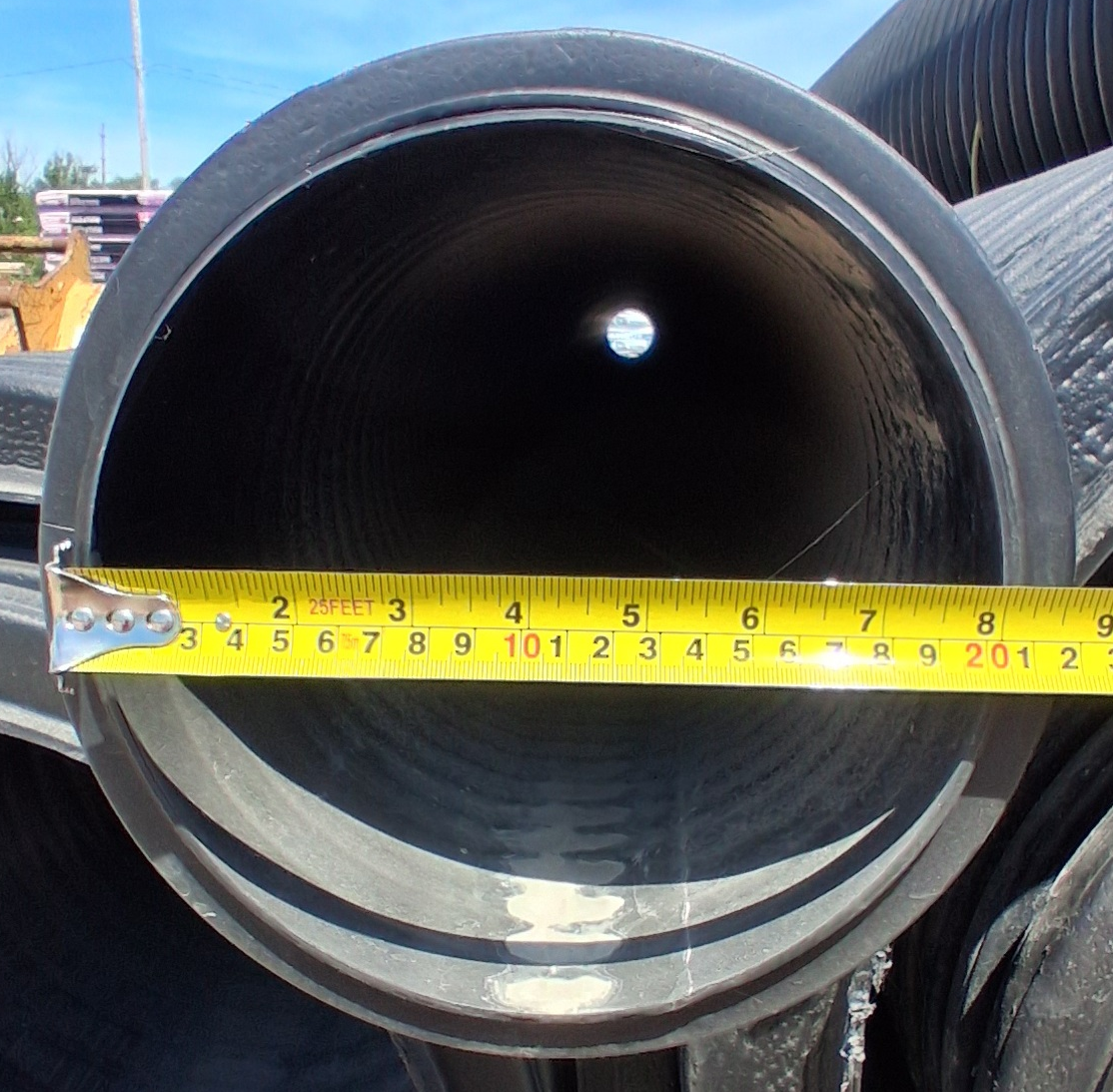 CULVERT 200MM (8") HDPE BOSS 2000