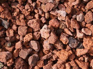 BAGGED RED LAVA 18 KG