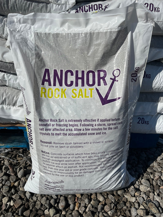 20 KG BAGGED ROCK SALT