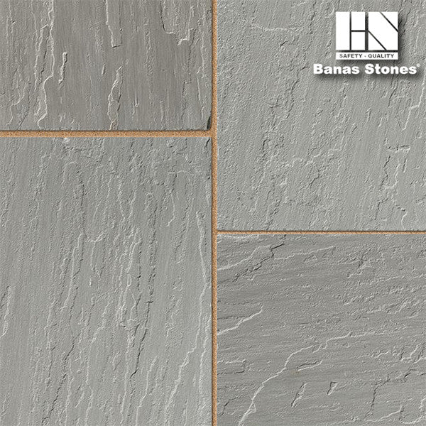 DOVE GREY 24X24 NATURAL STONE PAVER