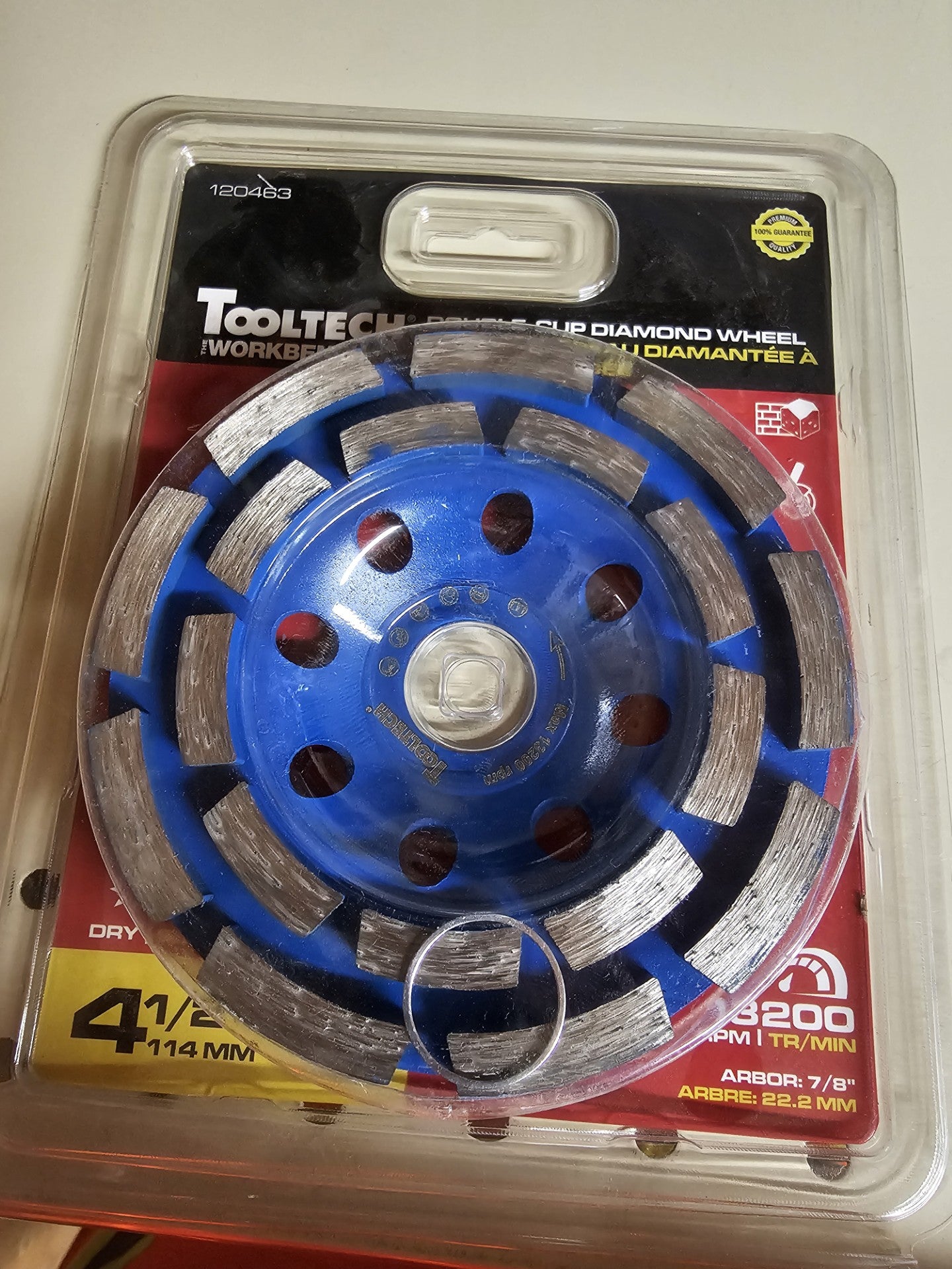 4 1/2 DIAMOND CUP WHEEL