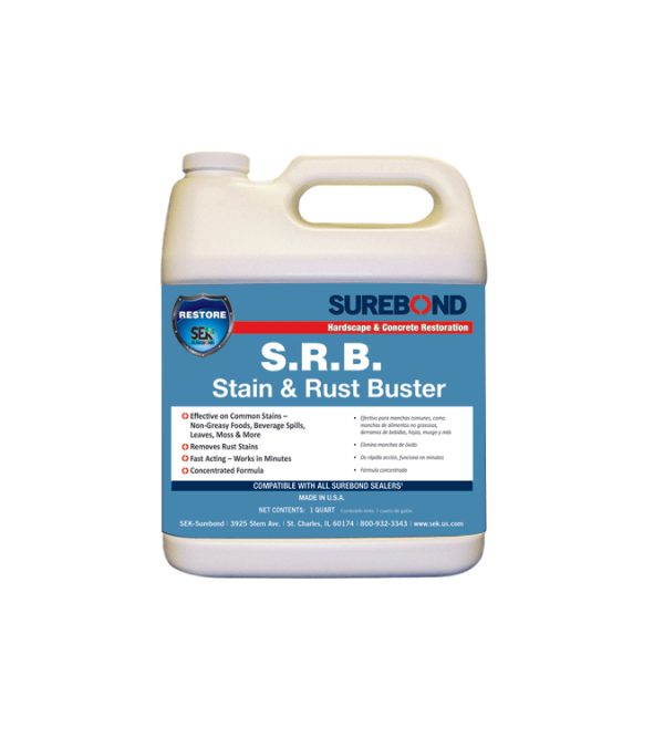 S.R.B STAIN & RUST BUSTER 1 QUART