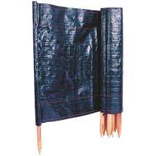 3'X100' HEAVY DUTY STAKED SILT FENCE WOOD STAKES