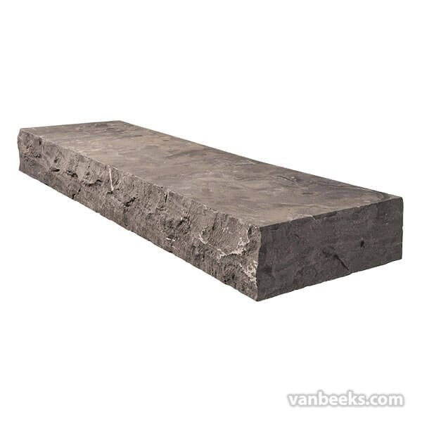 ANTIQUE BLACK STEPS 16"X48"X7"