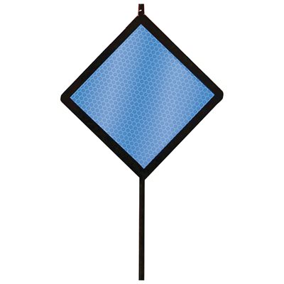 DRIVEWAY MARKER BLUE DIAMOND