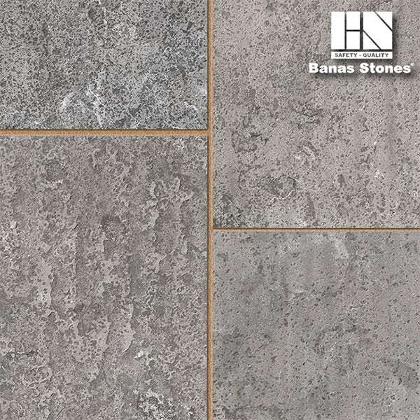 SILVER GREY 24X24 NATURAL STONE PAVER