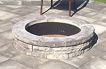CHISEL FIREPIT - SUNSET BUFF