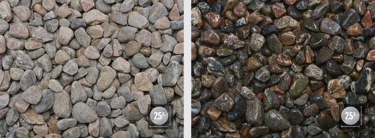 ALGONQUIN COLOURED RIVER ROCK 3/4"- 1-1/4"