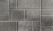 RANDOM BRICK CHARCOAL 24X24 PATIO SLAB