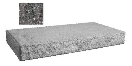 PARKWALL COPING - ULTRA BLACK RETAINING WALL