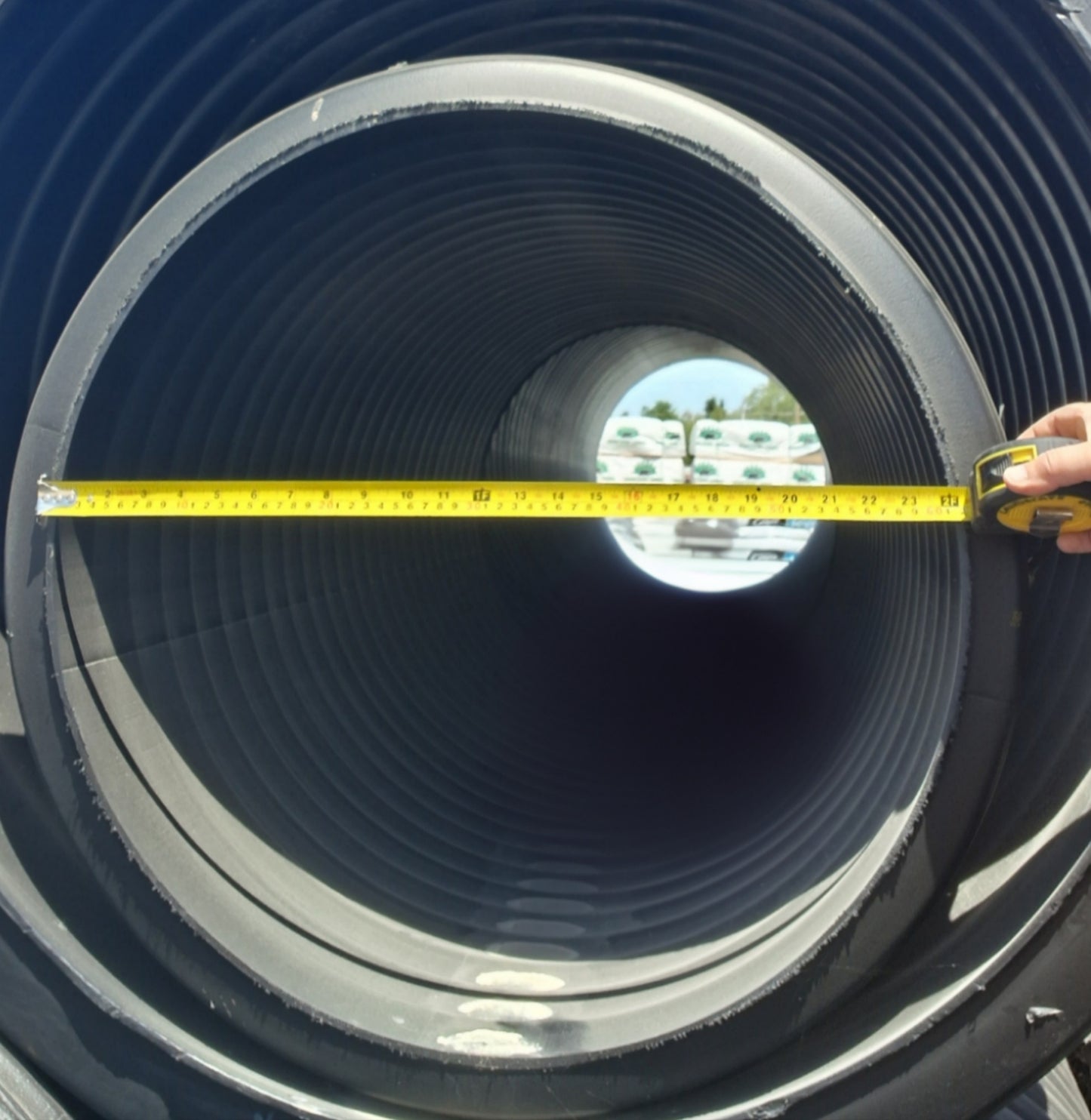 CULVERT 600MM (24")  HDPE BOSS 2000