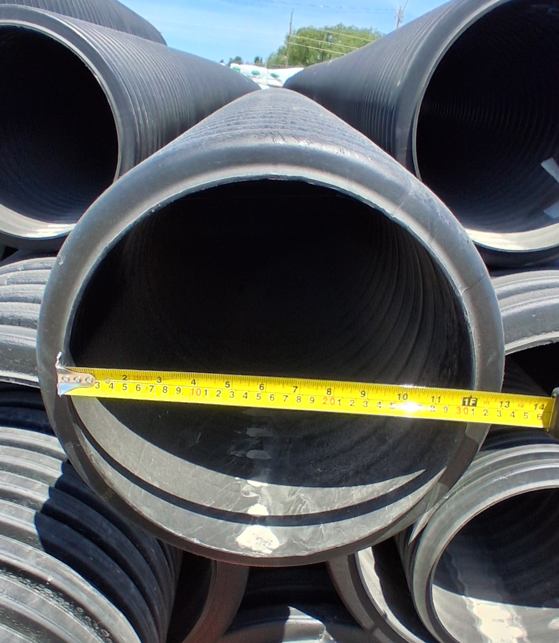 CULVERT 300MM (12")  HDPE BOSS 2000 PLAIN END