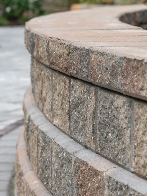 PISA COPING SIERRA 24" DOUBLE UNIT