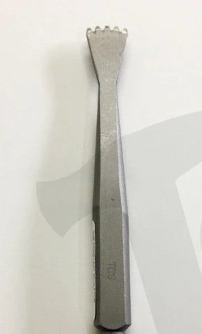 3/4" LIMESTONE HAND CHISEL A TEETH CT