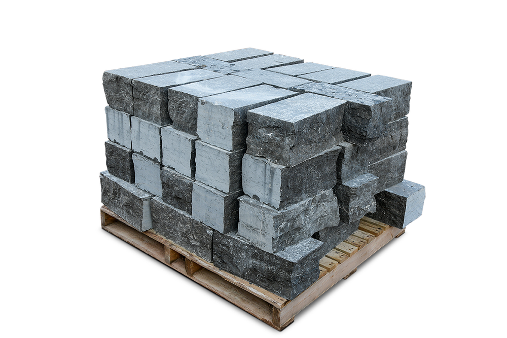 KAWARTHA SAWN BED WALLSTONE 7"X8" GREY