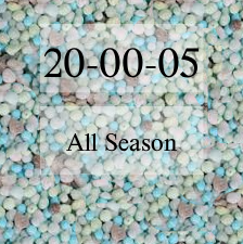 ALL SEASON 15KG FERTILZER 20-0-5