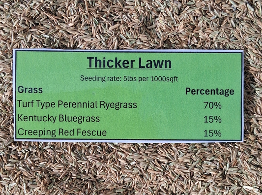 THICKER LAWN PREMIUM OVERSEED 55LB(25KG)