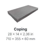 SOPRA COPING ULTRA BLACK