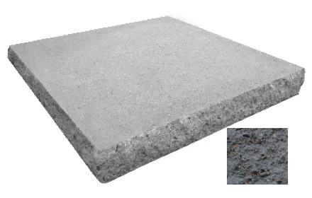 PARKWALL COLUMN PIER CAP ULTRA BLACK 24X24 ROCK FACE