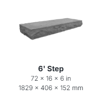 CAMDEN STEP 6' - EBONY