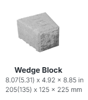 GARDEN WEDGE LOCK REGULAR - WINTERBORN
